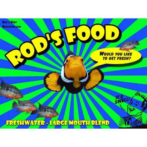 Rod's Frozen Food Large Mouth 8oz Blend - Freshwater