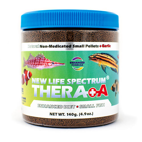 NEW LIFE SPECTRUM THERA+A (Naturox Series) - Thera+A - Small Pellet - Sinking Pellet (.5mm-.75mm) 140g