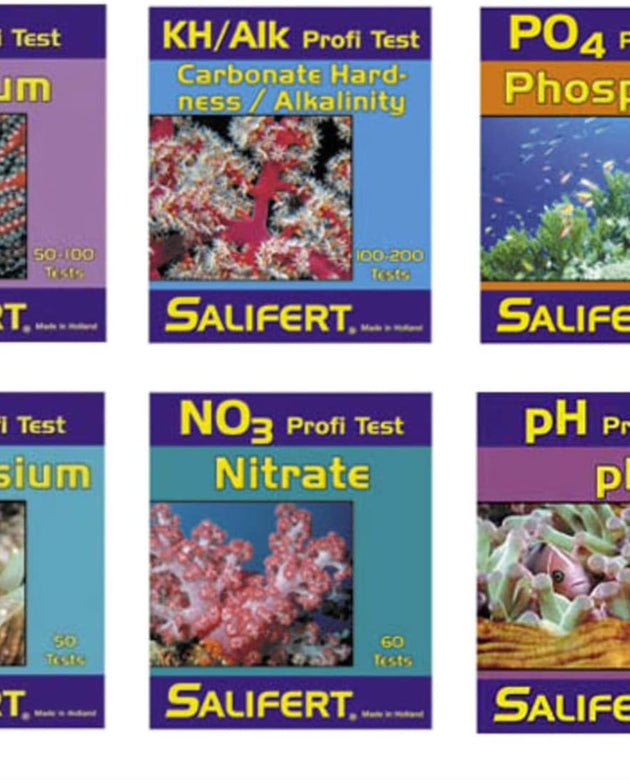 Salifert Master Reef Testing Combo Kit - Saltwater Aquariums