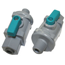 Ball Valve - 1/4 Mur-lok x 1/4 Male NPTF inches