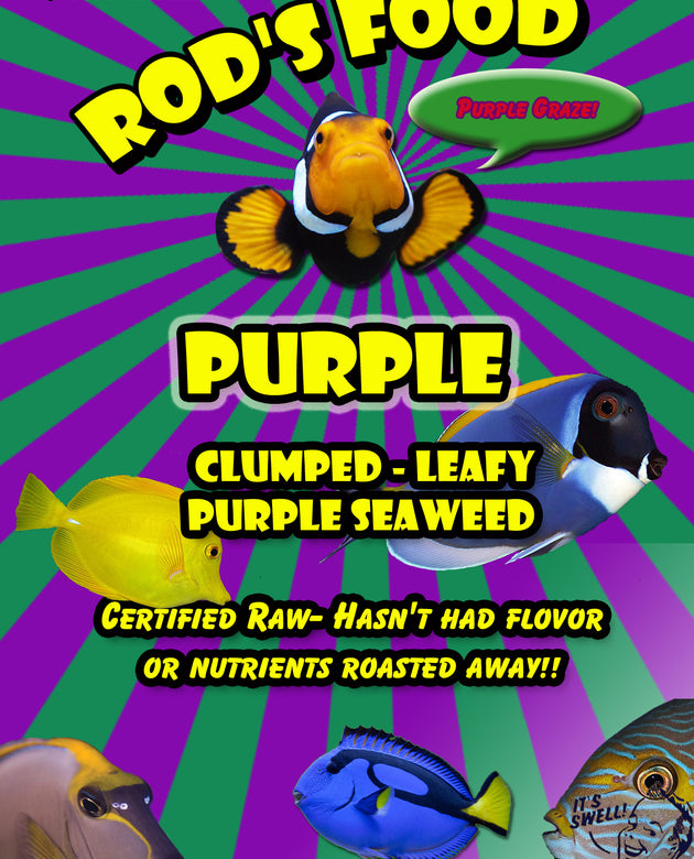 Rod's Food Seaweed 30gram - Purple