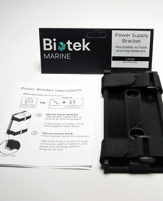BioTek Marine Standard Power Supply Bracket Large