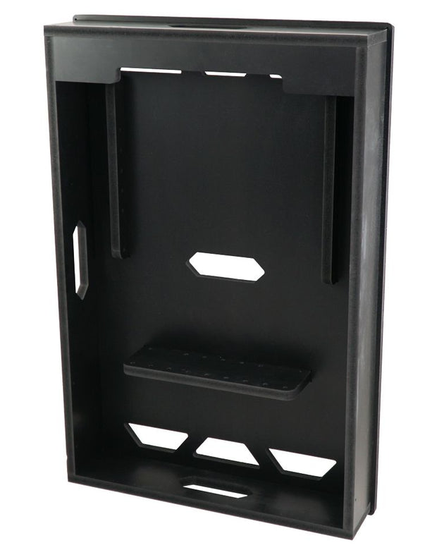 Black Aquarium Controller Board Wire Management System