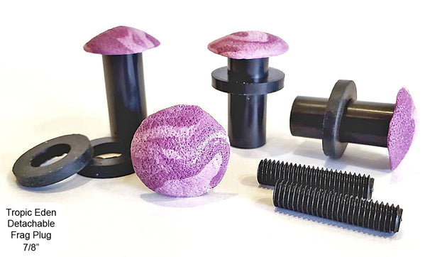 Tropic Eden Detachable Coral Frag Plug Round - 7/8