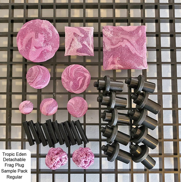 Tropic Eden Detachable Coral Frag Plug - Sample Pack Reg (10 units)