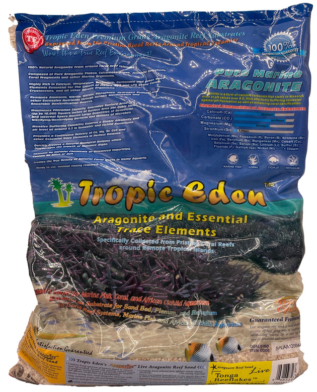 Tropic Eden Live Reeflakes Sand 10lb