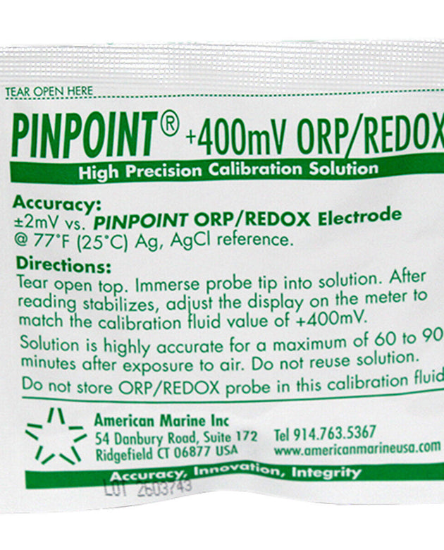 Pinpoint ORP Redox 400 Calibration Fluid