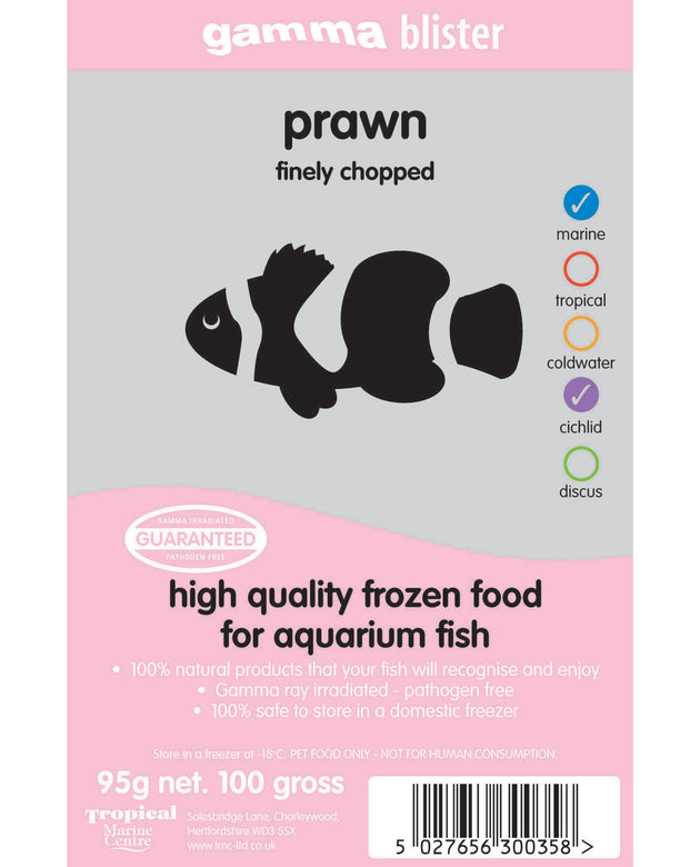 Gamma Blister Pack: Finely Chopped Prawn