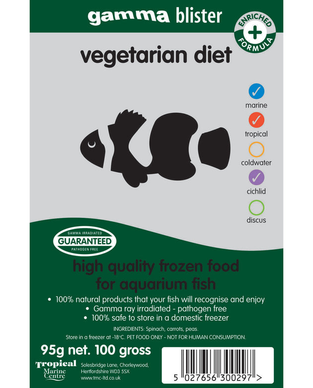 Gamma Blister Pack: Vegetarian Diet