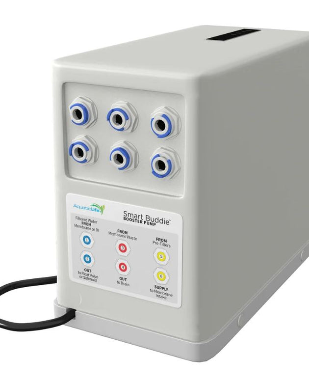 Smart Buddie Booster Pump for 50-100 GPD Reverse Osmosis Water Filter Systems