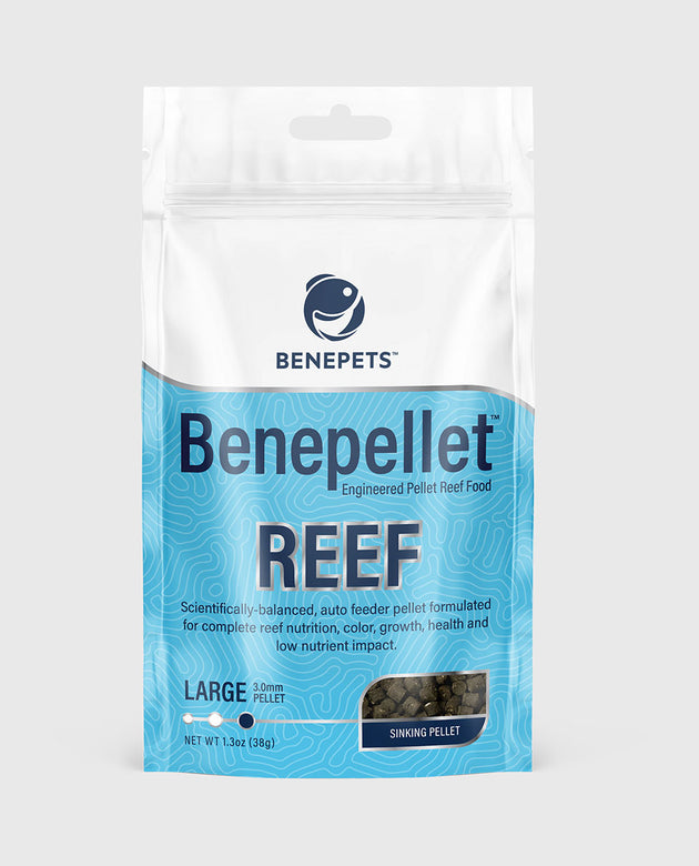 Benepets Benepellet Reef Large (3.0mm Pellet) - 1.3 oz Pouch