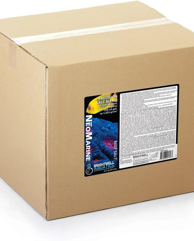 NeoMarine 150 US-gallon Mix; packaged in re-closable poly bag inside heavy-wall corrugated box
