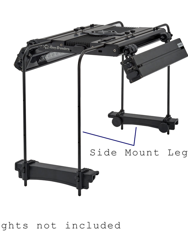 ReefBreeders Meridian Side Mounting Legs- Black