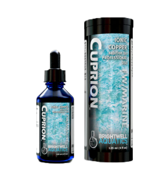 Brightwell Aquatics Cuprion - Stabilized Ionic Copper Solution; PROFESSIONAL USE ONLY 60 ml / 2 fl. oz.