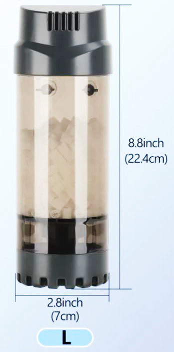 Submersible Aquarium Fluidized Bed Filter