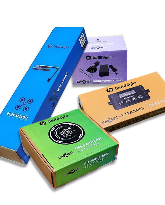 Dalua Illumagic Pixel Freshwater Aquascaper LED Bundle - PIXEL + POWER SUPPLY + REAR ARM + DIMMER