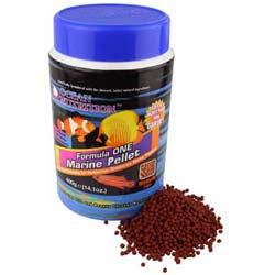 Ocean Nutrition Formula One Medium Marine Pellet Fish Food - 14 oz/400 gram