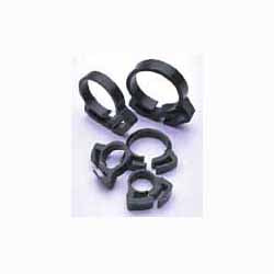 Two Little Fishies 3/4 inch plastic hose clamp set - (6 per