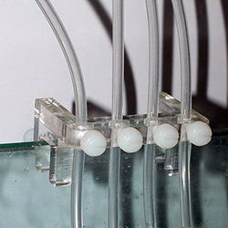 Bubble Magus Dosing - Bracket of Channels - Pump Fixture for airline tubing # 022012100127