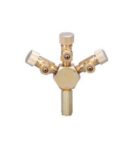 ISTA - Metal CO2/Air Flow Regulator - 3 ways