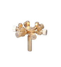 ISTA - Metal CO2/Air Flow Regulator - 6 ways