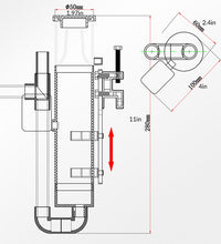 Reef Octopus NS80 Nano Skimmer - Rated up 25gal.
