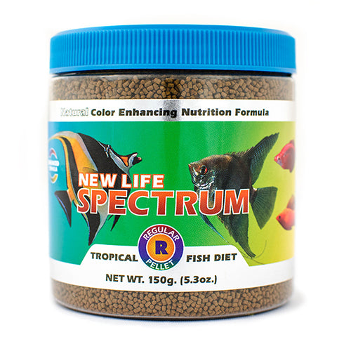 NEW LIFE SPECTRUM SPECIALTY (Naturox Series) - NLS Marine Fish - Regular Pellet - Sinking Pellet (1mm-1.5mm) - 150g