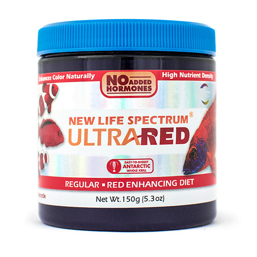 New Life Spectrum ULTRA RED (Naturox Series) - Regular Sinking Pellet (1mm-1.5mm) 150g