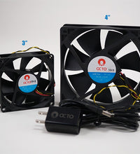 Octo 4 inch USB Smart Fan