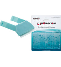 Mag-Float Mag-Scrape - (Acrylic Cleaner) replacement blades (S & M) - (4 pack)