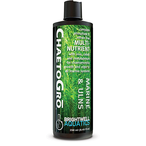 Brightwell Chaeto Gro fertilizer for Chaetomorpha algae in Marine Systerms - 2 L / 67.6 fl. oz. 