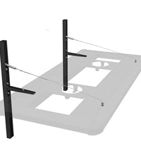 Aquatic Life Floating Suspension Black, Pair
