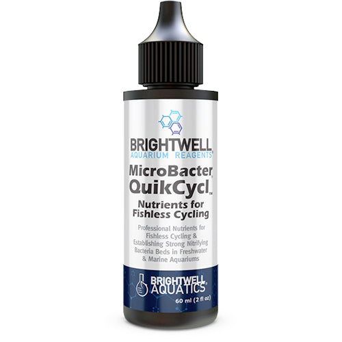 Brightwell MicroBacter QuikCyclTM Ammonia nutrient for fishless cycle - 125 ml / 4 fl. oz.