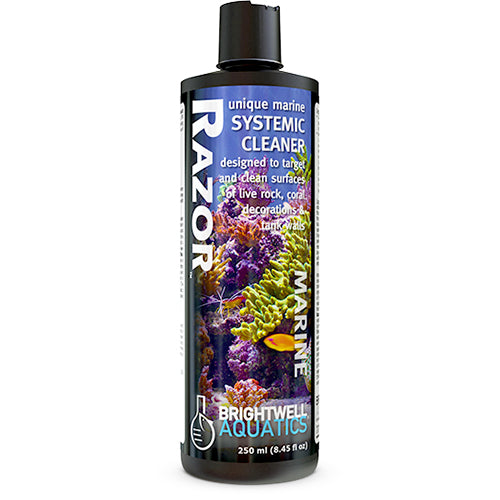 Brightwell Aquatics Razor Marine, Systemic Cleaner, coral safe 500ml