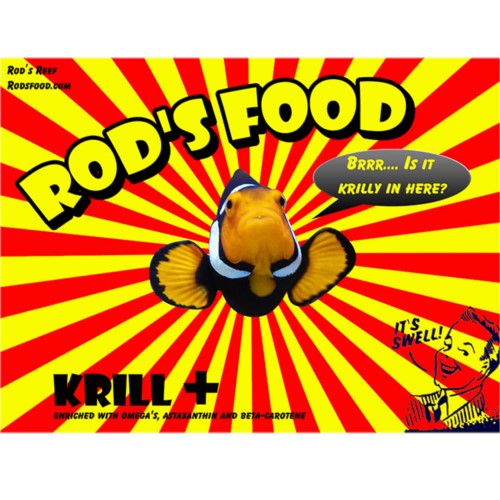Rod's Reef Krill + 8 oz Frozen Food
