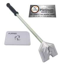 (#13906) Flipper Platinum Aquarium Hand Scraper for Glass and Acrylic Tanks - 28