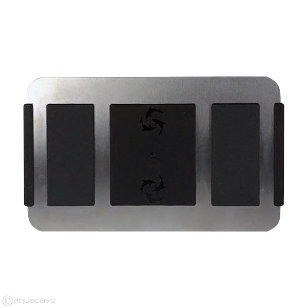 (#14408) Flipper Platinum Credit Card Aquarium Scraper Stainless Steel Blade