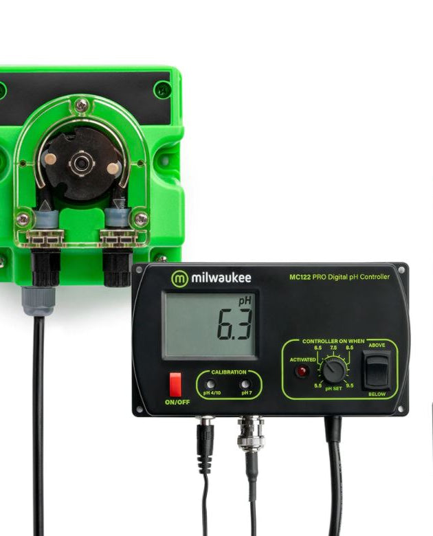 Milwaukee Controller Kit - Includes dosing pump (MIL-MC122 and  MIL-MP810)