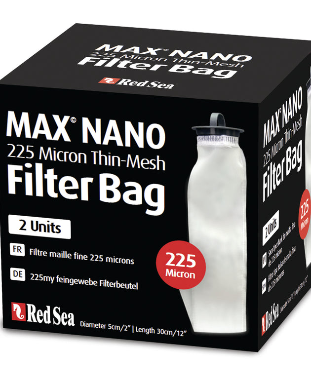 Red Sea Max-Nano 225 Micron Thin Mesh Filter Sock (2 units)