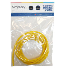 Simplicity Heavy-Duty Silicone Dosing Pump Tubing - Yellow - 10 Feet