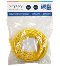 Simplicity Heavy-Duty Silicone Dosing Pump Tubing - Yellow - 25 Feet