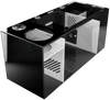 Bashsea 36x15x16" Signature Series Sump - BLACK & WHITE