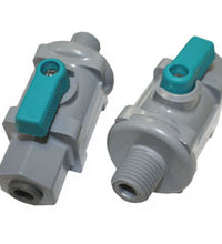 Ball Valve - 1/4 Mur-lok x 1/4 Male NPTF inches