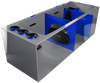 Bashsea Smart Series 48x18x16 Sump - BLUE