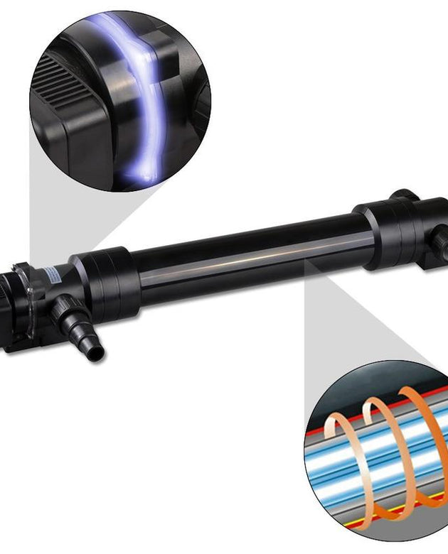 SunSun CUV-618 UV Sterilizer, Rotating Flow with Reflector, 792gph