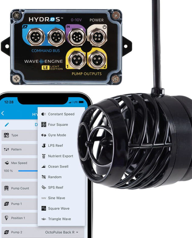 Octo Pulse 4 Wave Pump with Hydros WELE