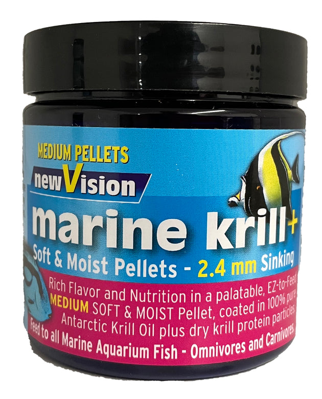 MARINE KRILL+ S/M PELLETS 2.4mm  2.8oz