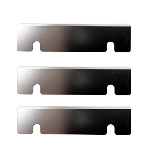 Two Little Fishes LittleScrape : replacement stainless steel blades for Coralline set of 3 (0.5mm thick)