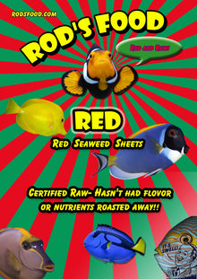 Rod's Food Seaweed 30gram - Red