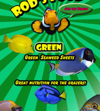 (#85039000221)  Rod's Food Seaweed 30gram - Green